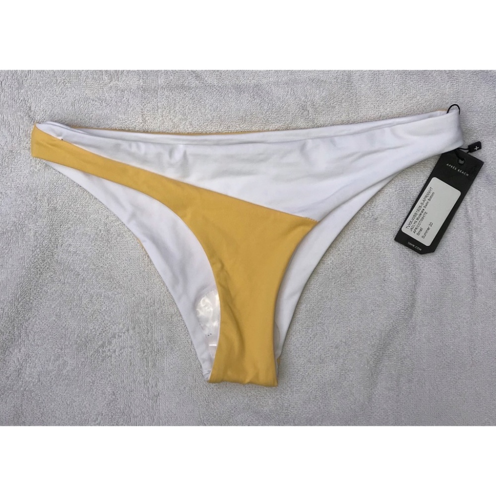 Tavik Jaclyn Color Block Bikini Bottoms, Small, NWT